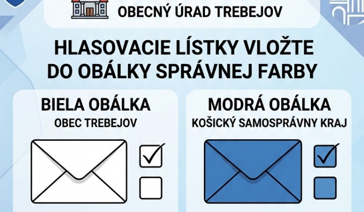 Fotka - !!!!!! VOĽBY DO ORÁNOV SAMOSPRÁVY OBCÍ A SAMOSPRÁVNYCH KRAJOV !!!!!!!!!